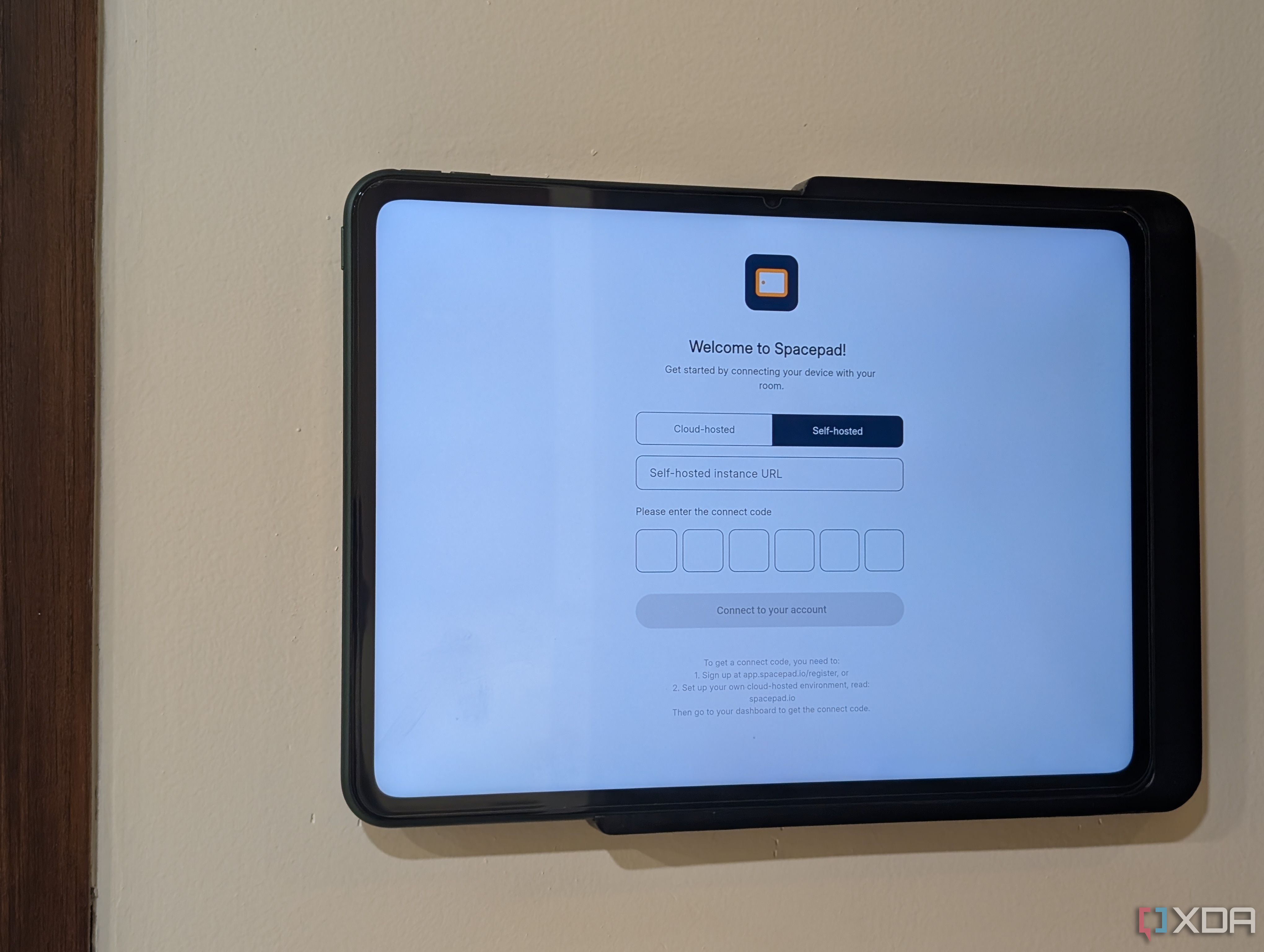 Spacepad Self alojada Tableta
