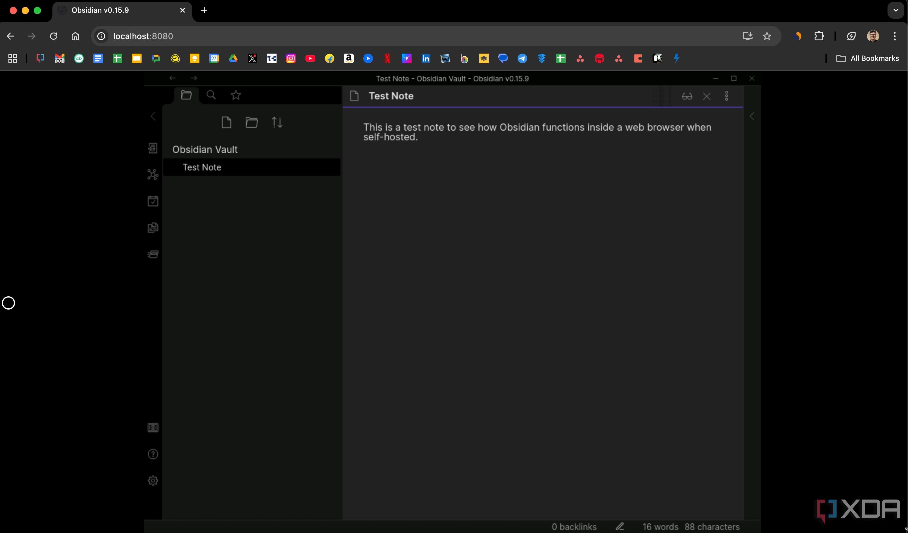 Testing Obsidian Notes