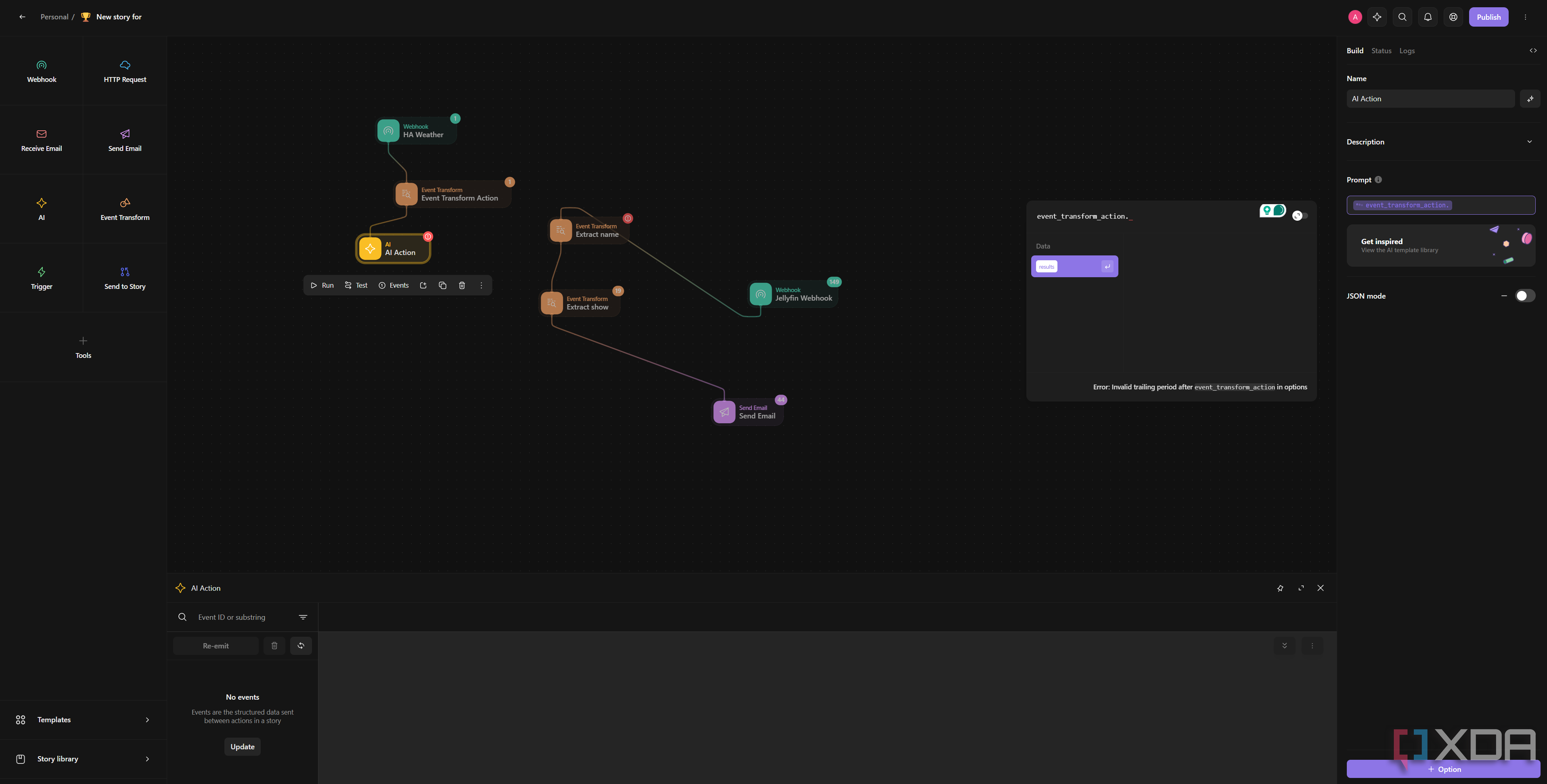 tines-building-home-assistant-flow