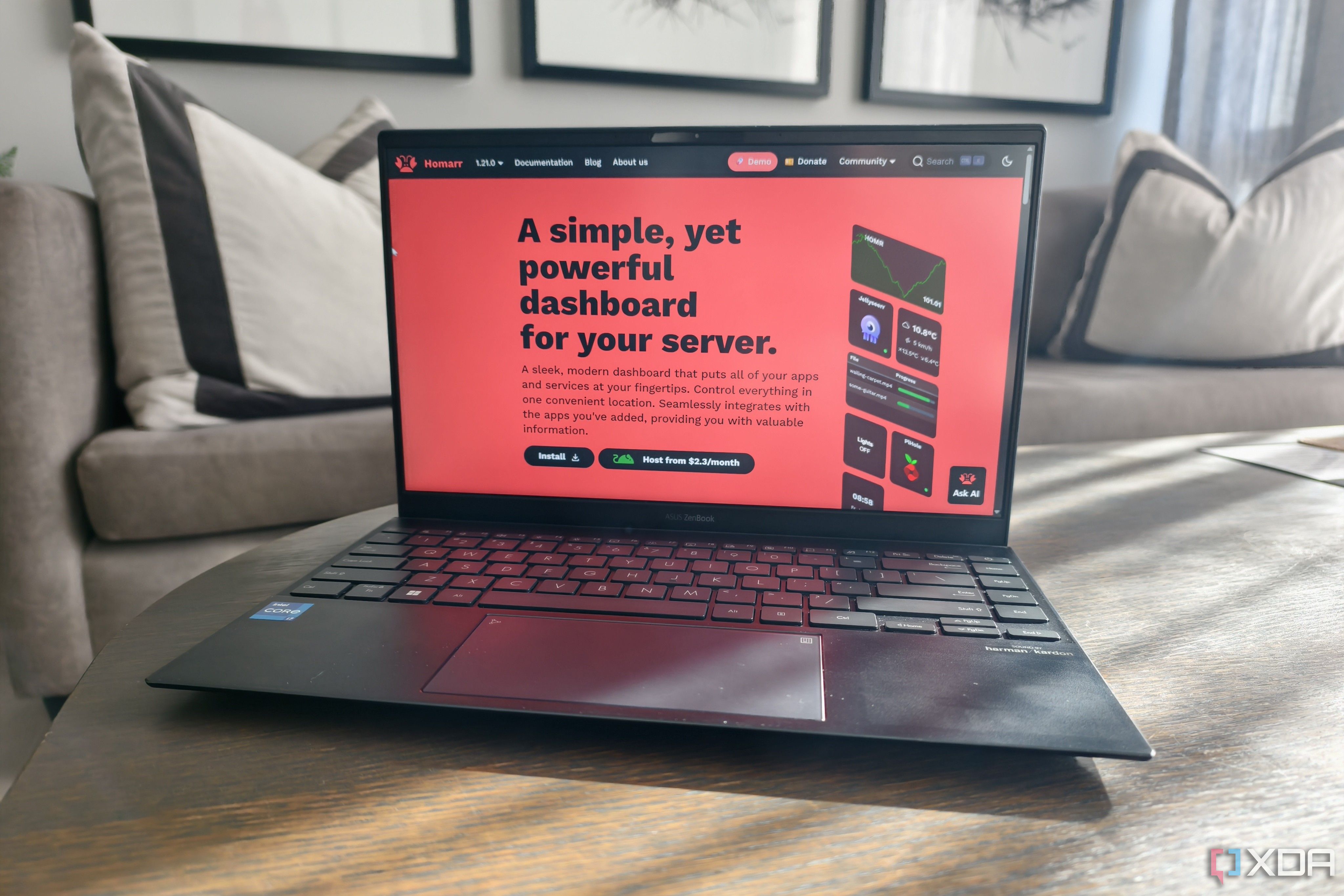 I tried this dashboard to see if it could fix my chaotic self-hosted apps
