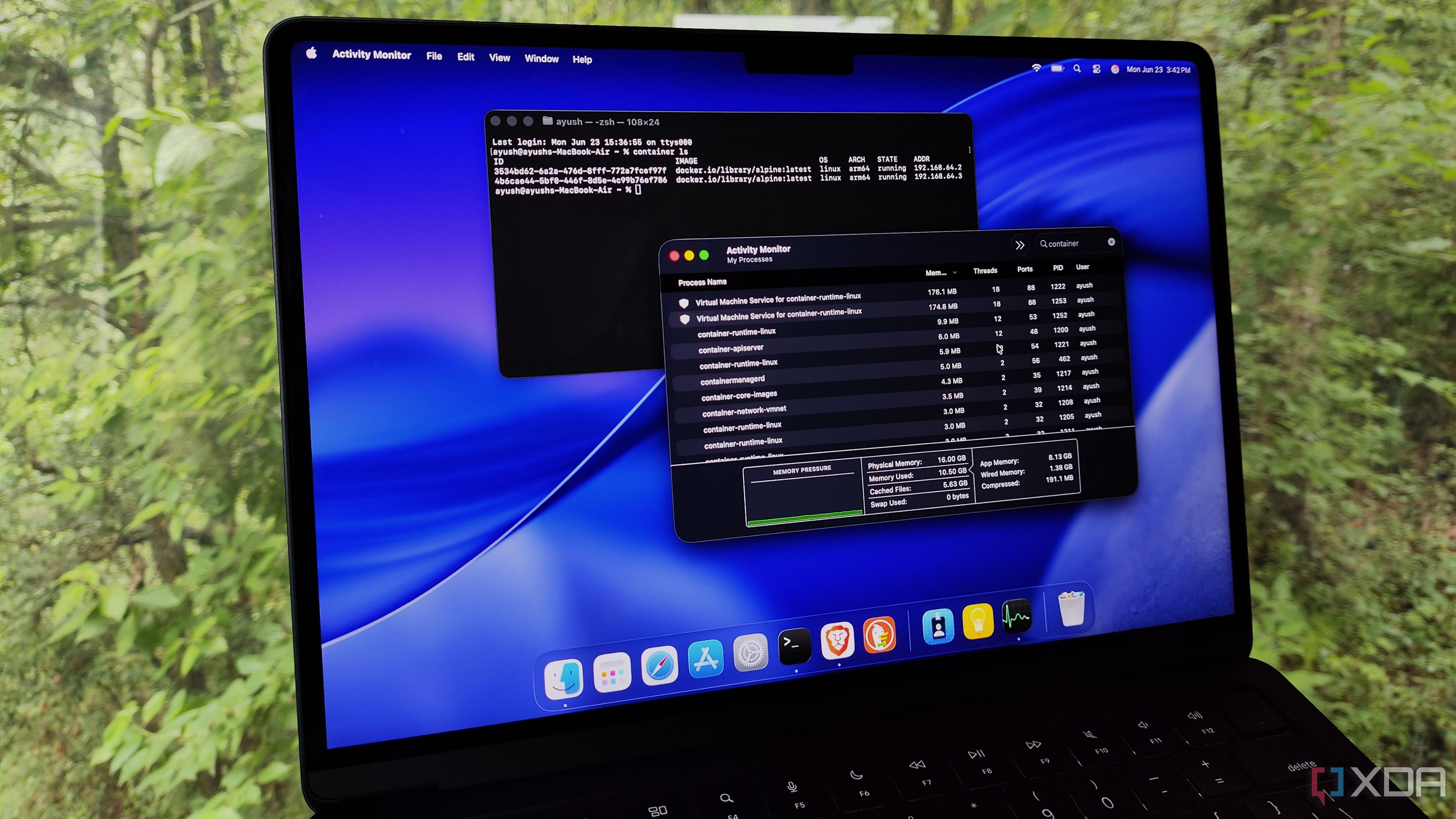 Apple Container turned my Mac into a self-hosting war machine