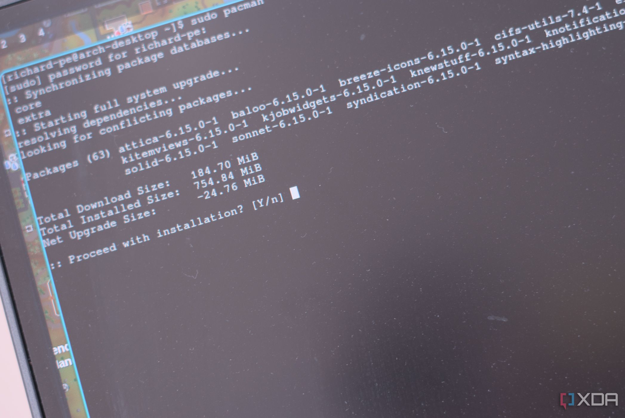 arch-linux-pacman-install-command