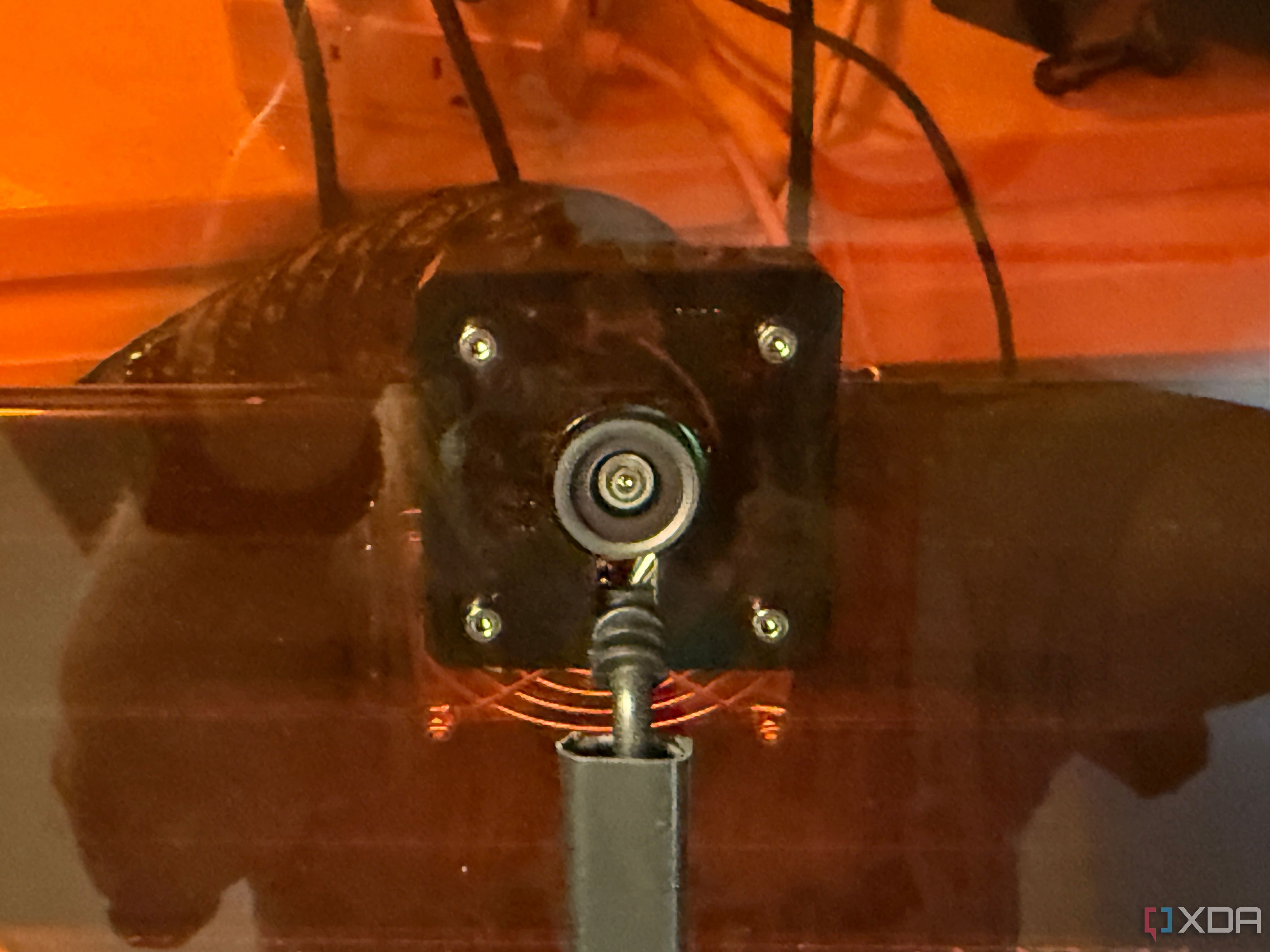 Camera on lid of Acmer P3