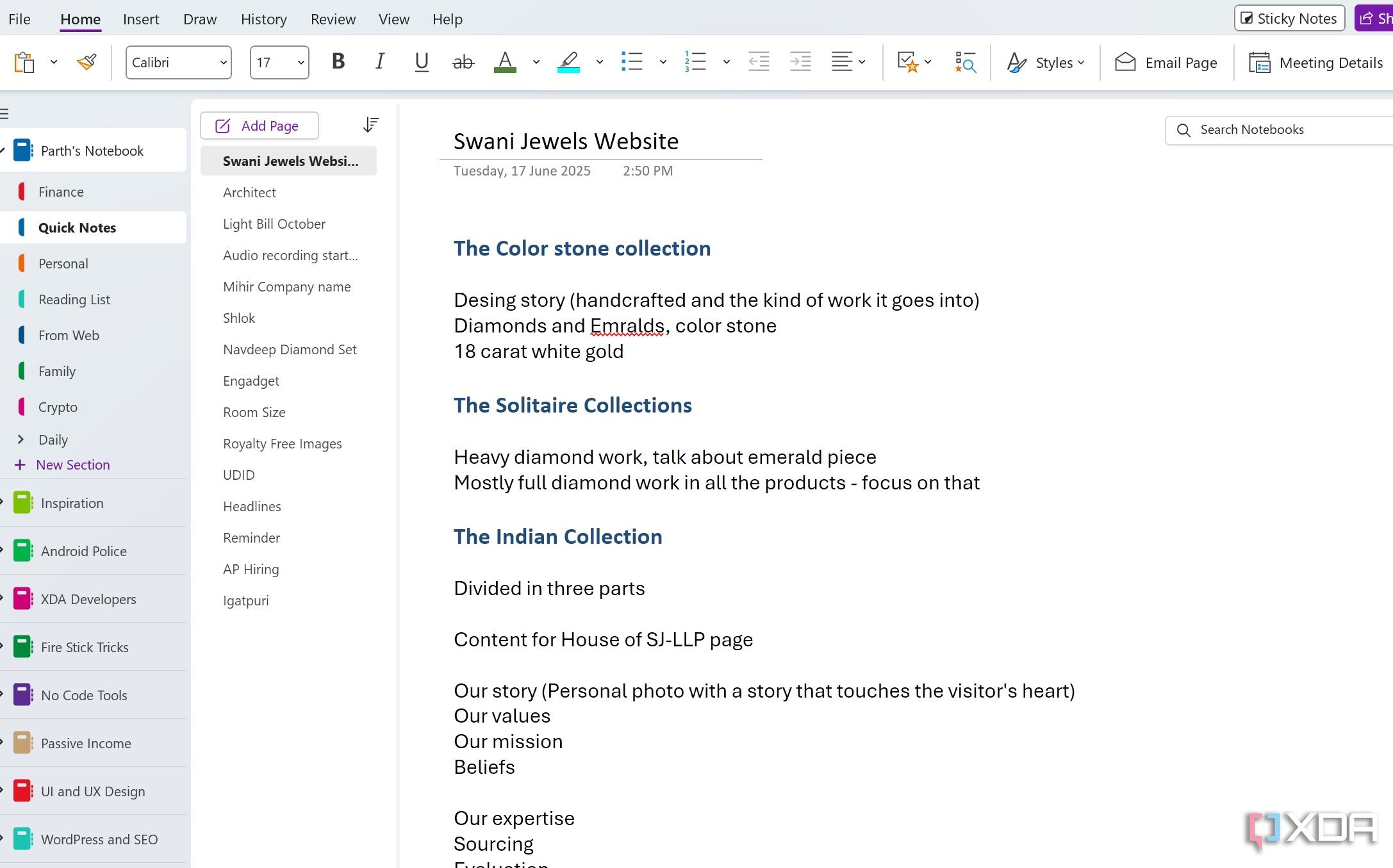 OneNote for Windows