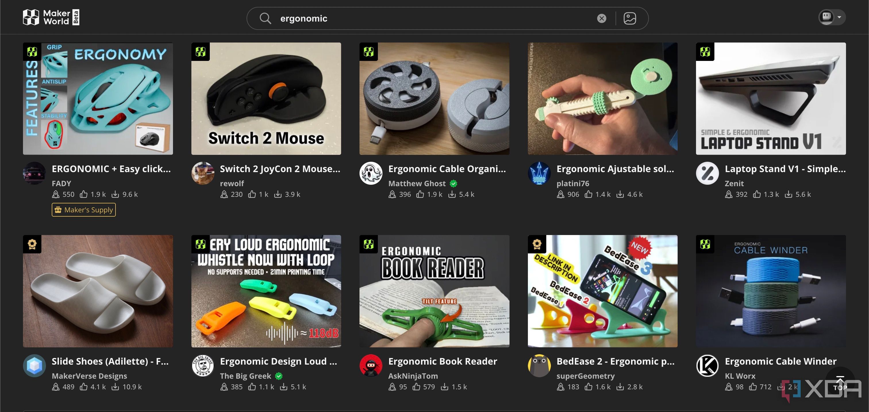 Ergonomic accessories