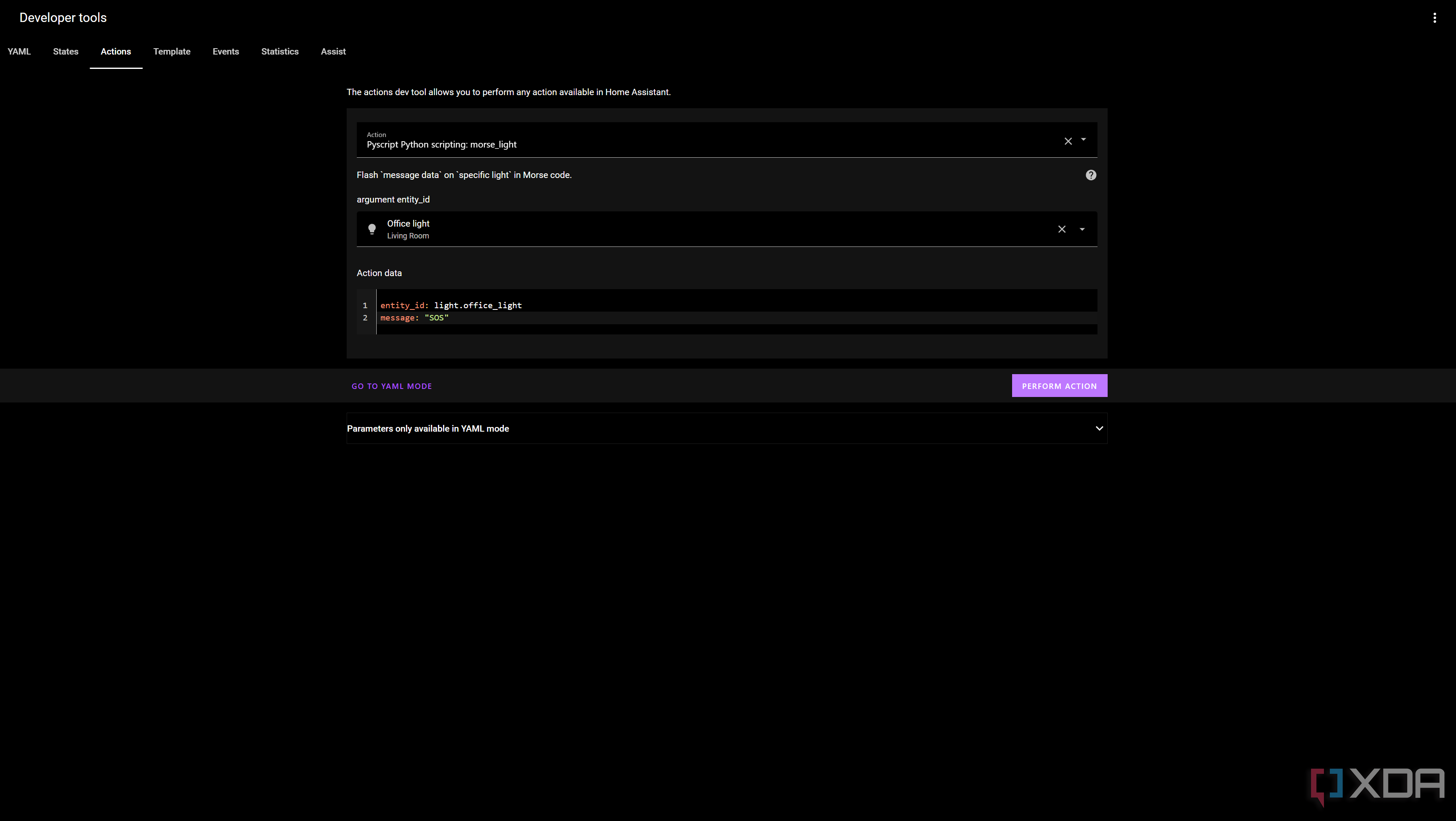 home-assistant-morse-code-call-action