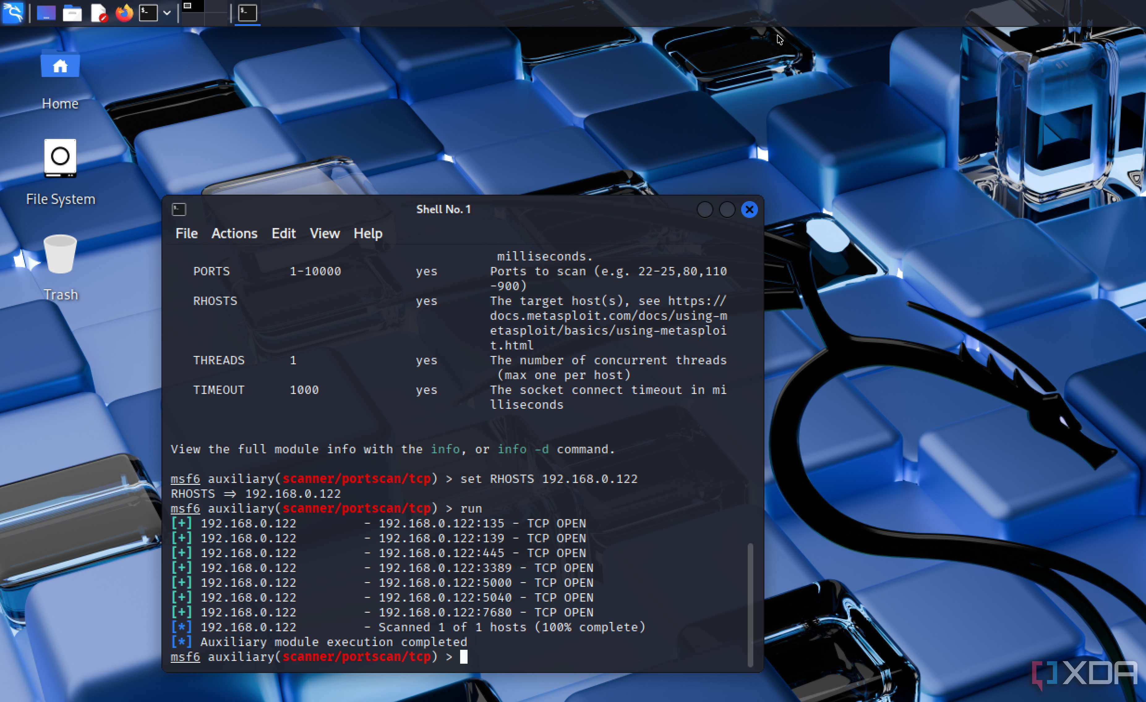 metasploit in operation