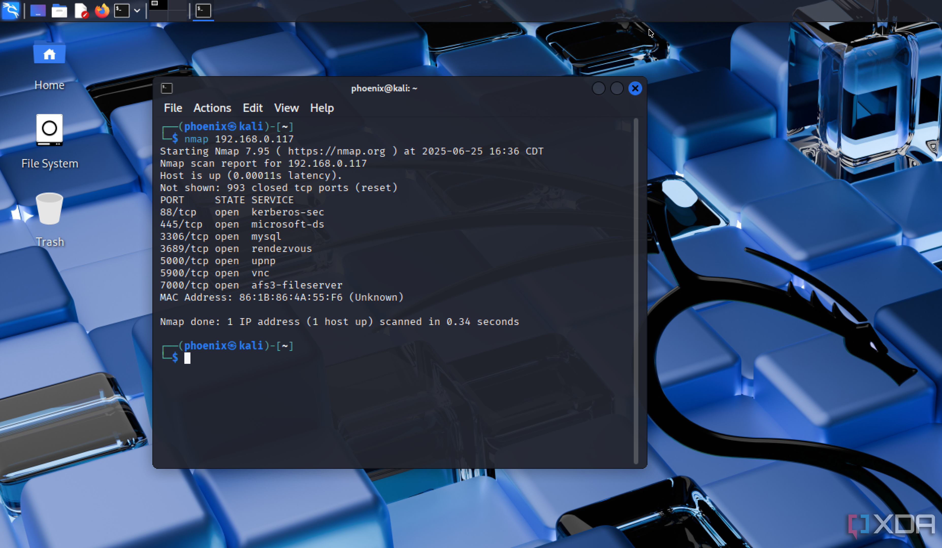 nmap in operation