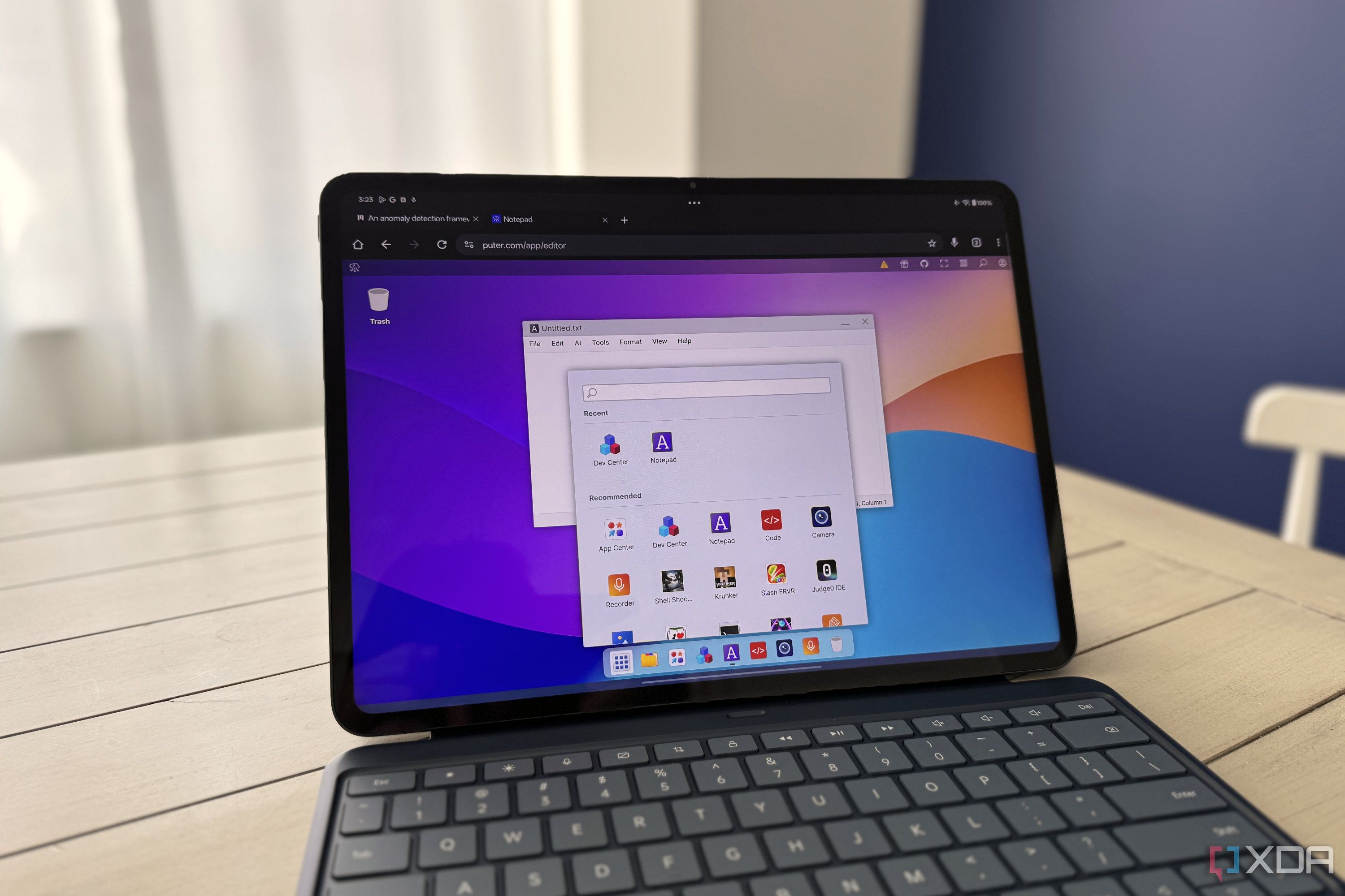 Puter is a self-hostable cloud computer that works how you want.
