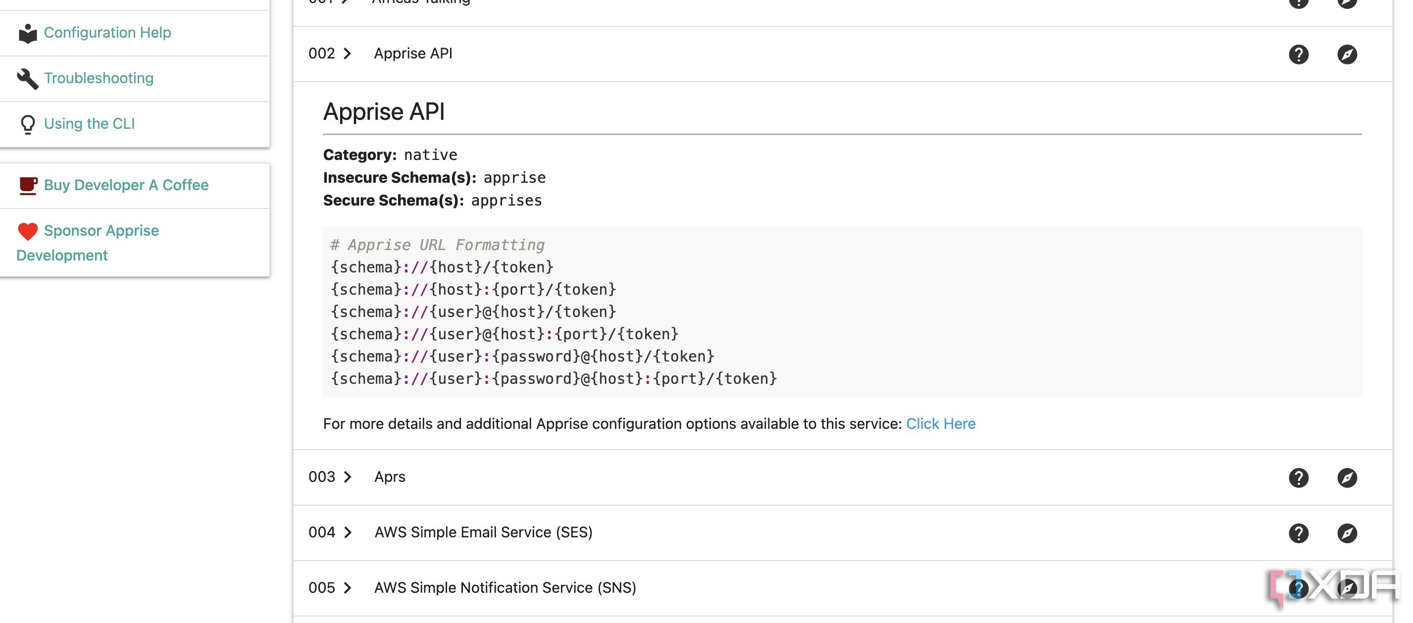 Apprise API