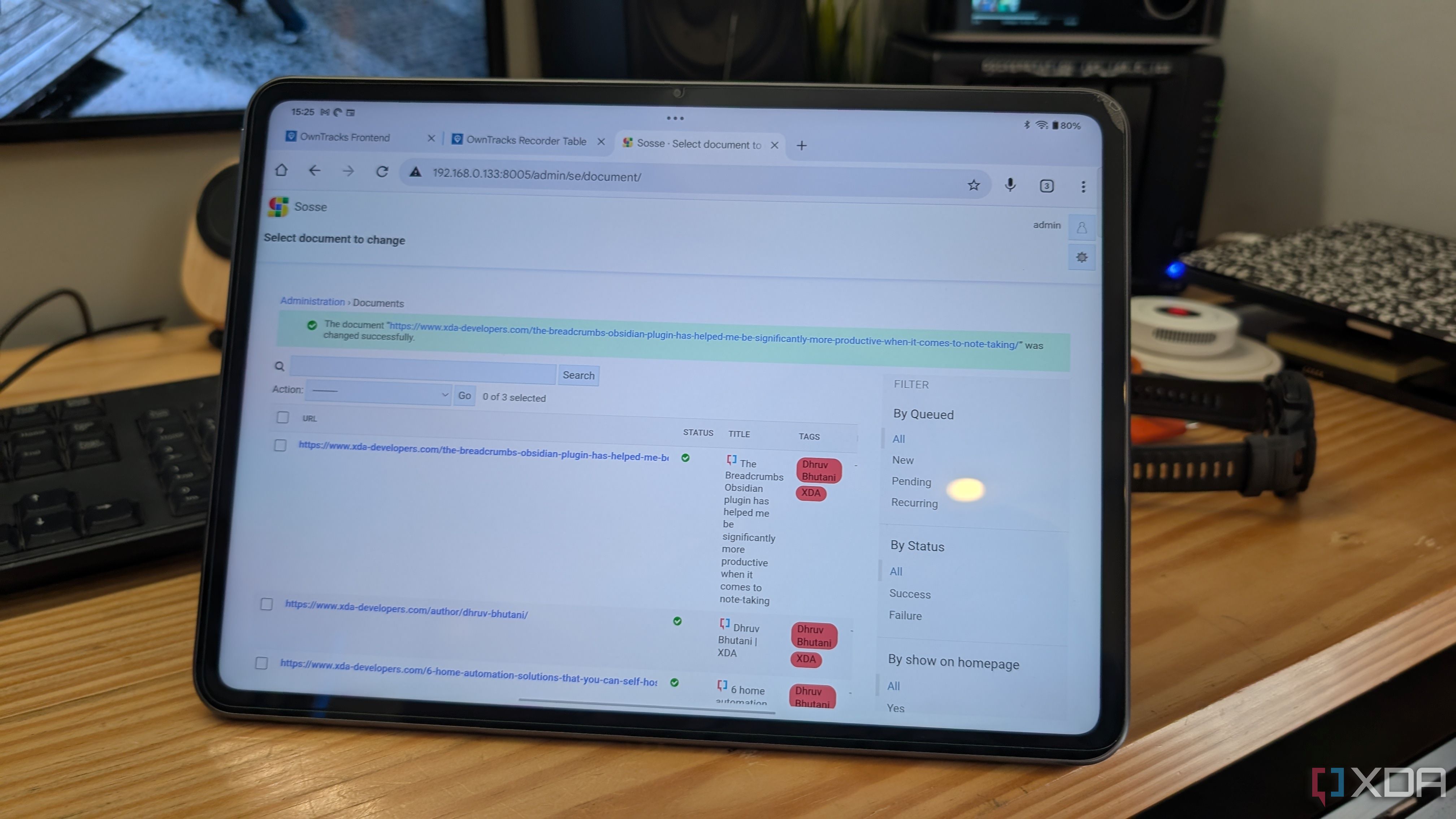 This self-hosted web scraper lets me archive my favorite websites