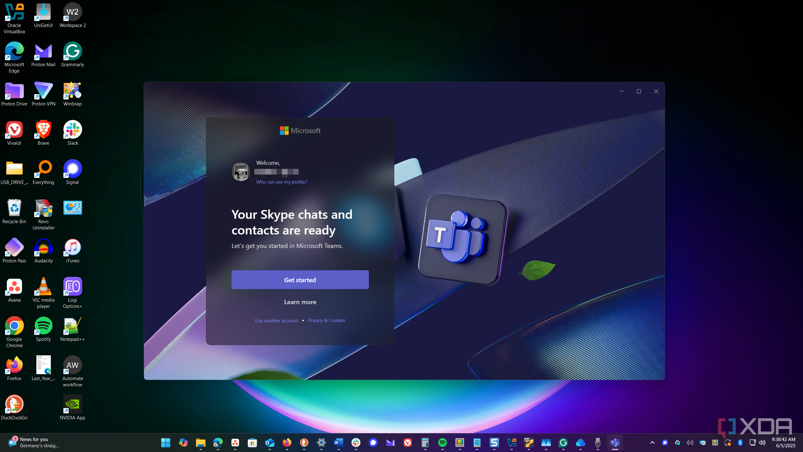 shows microsoft teams running on windows 11