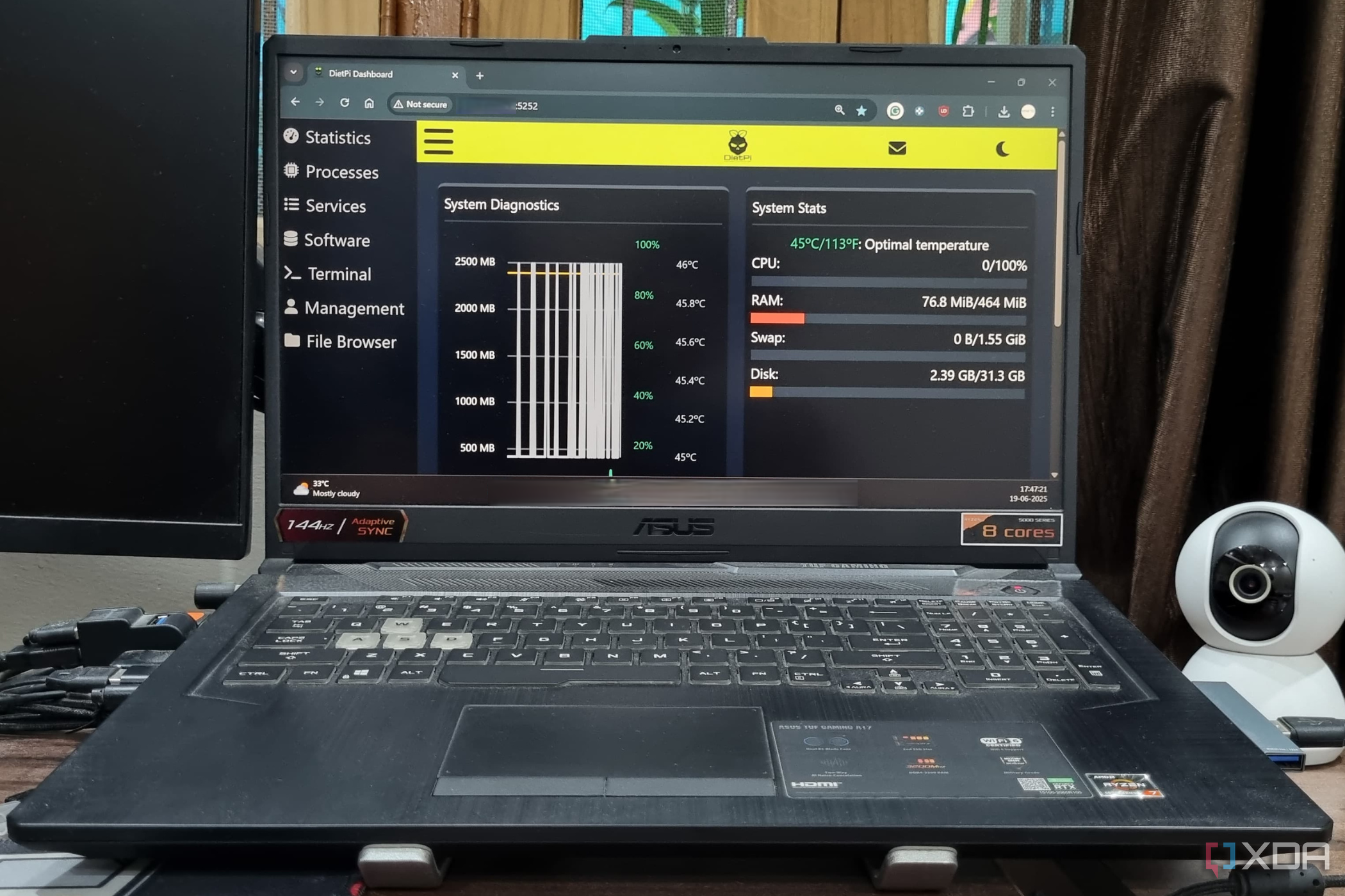 I tried DietPi dashboard and managing a headless Pi has never been easier