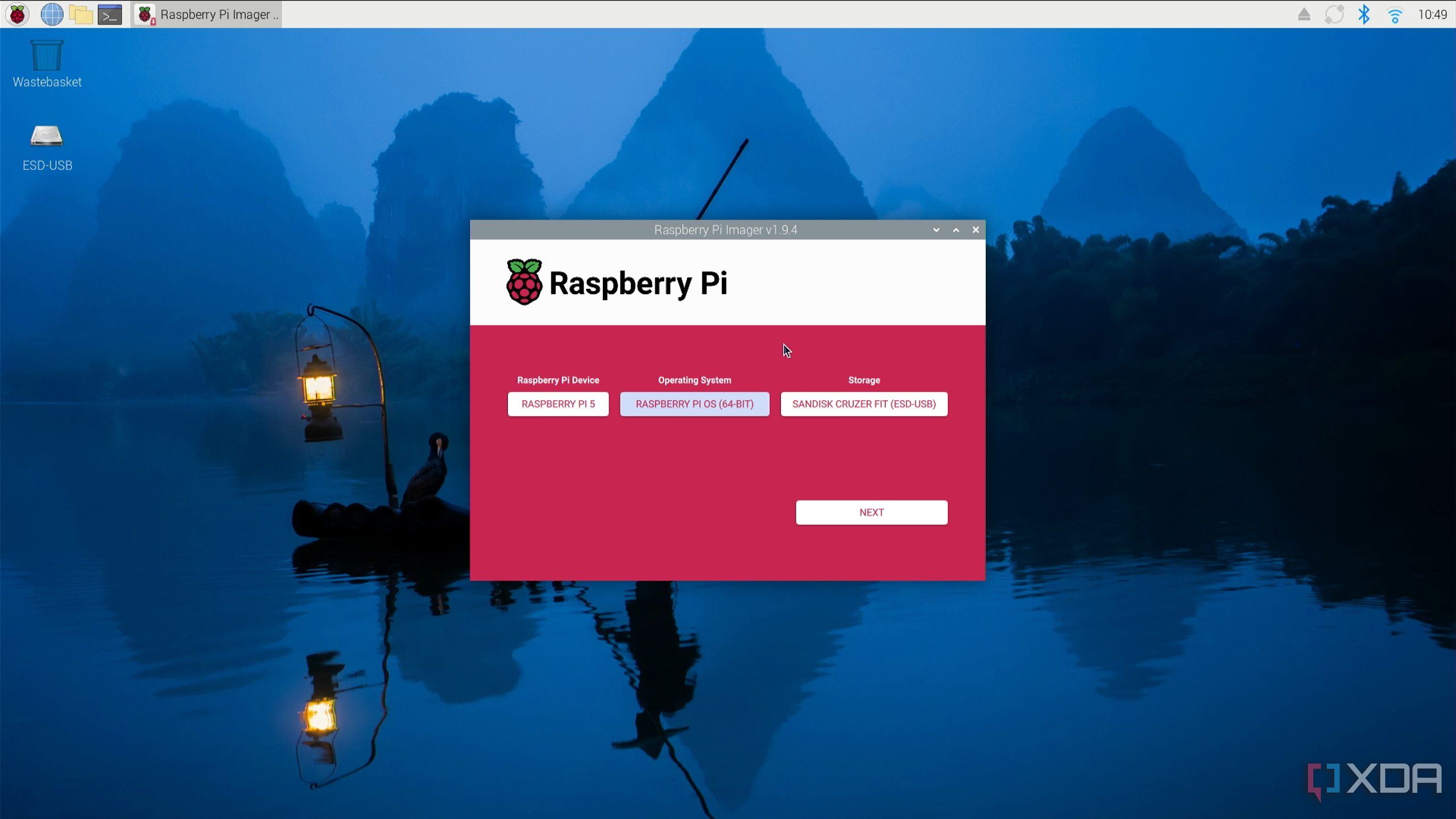 Raspberry Pi Imager tool