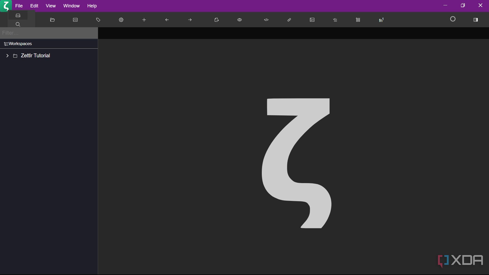 Zettlr UI