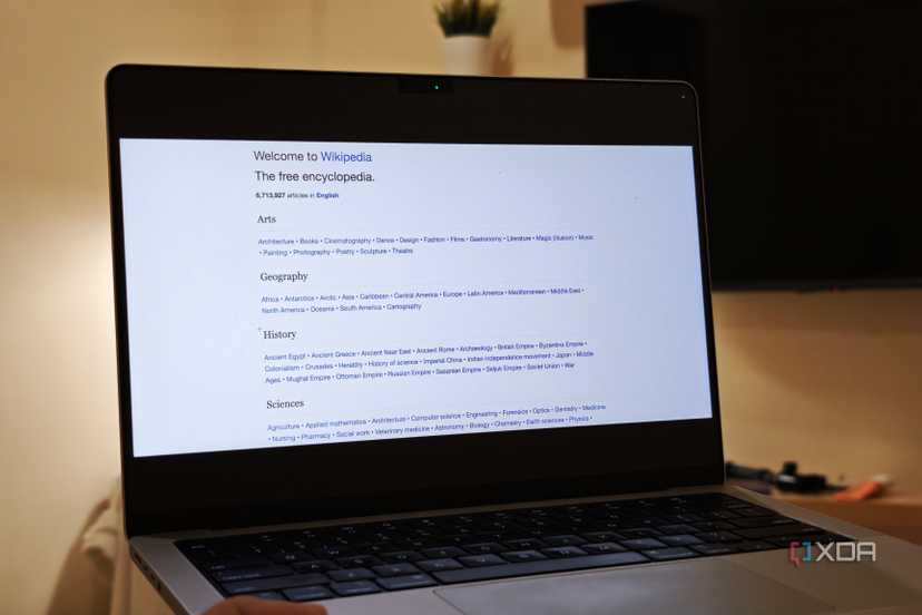 Kiwix running on a Mac