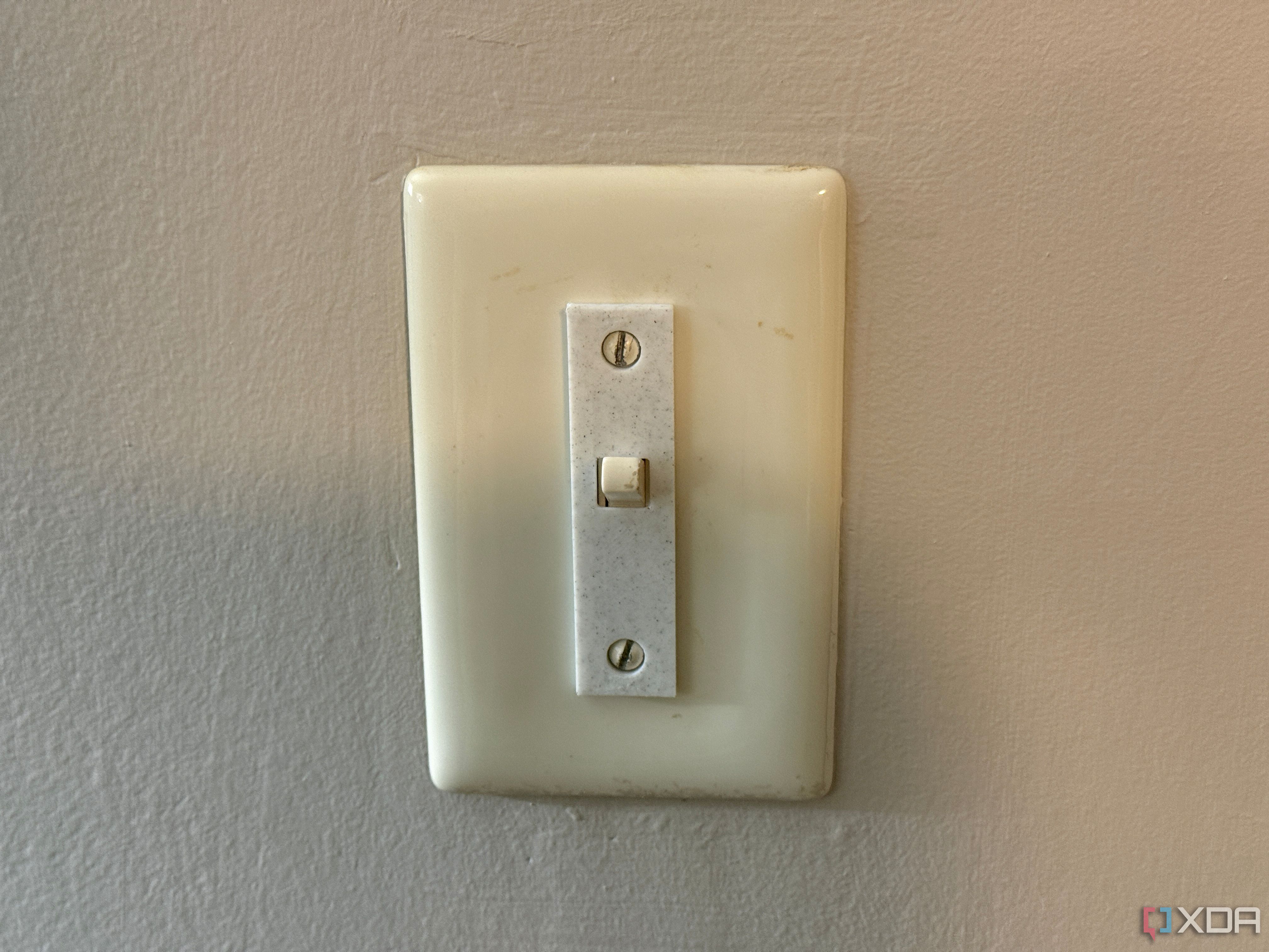 Light switch lockout