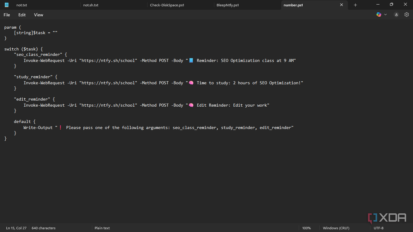 Get real-time notifications for learning
