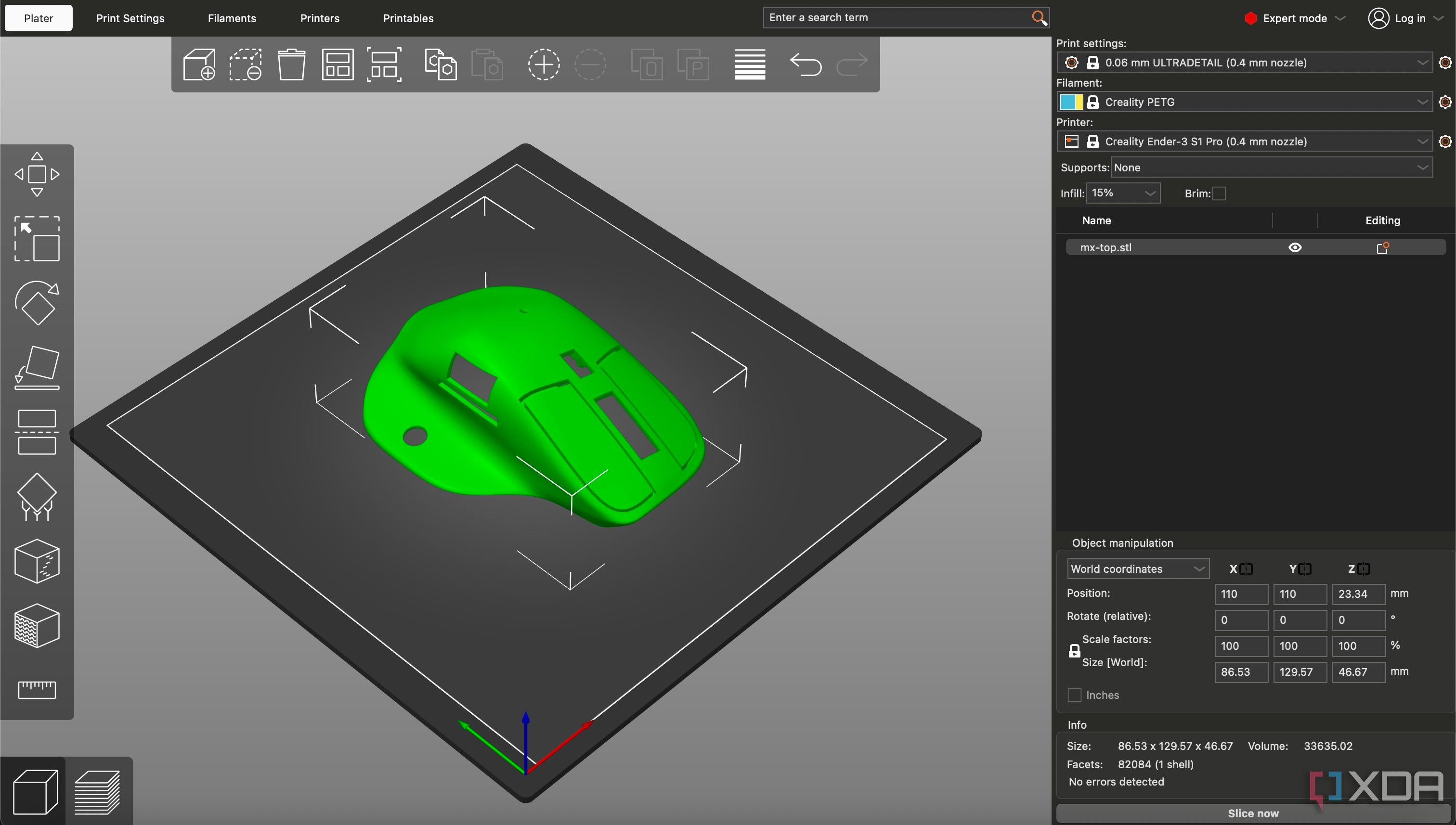 MX Master 3 body stl file