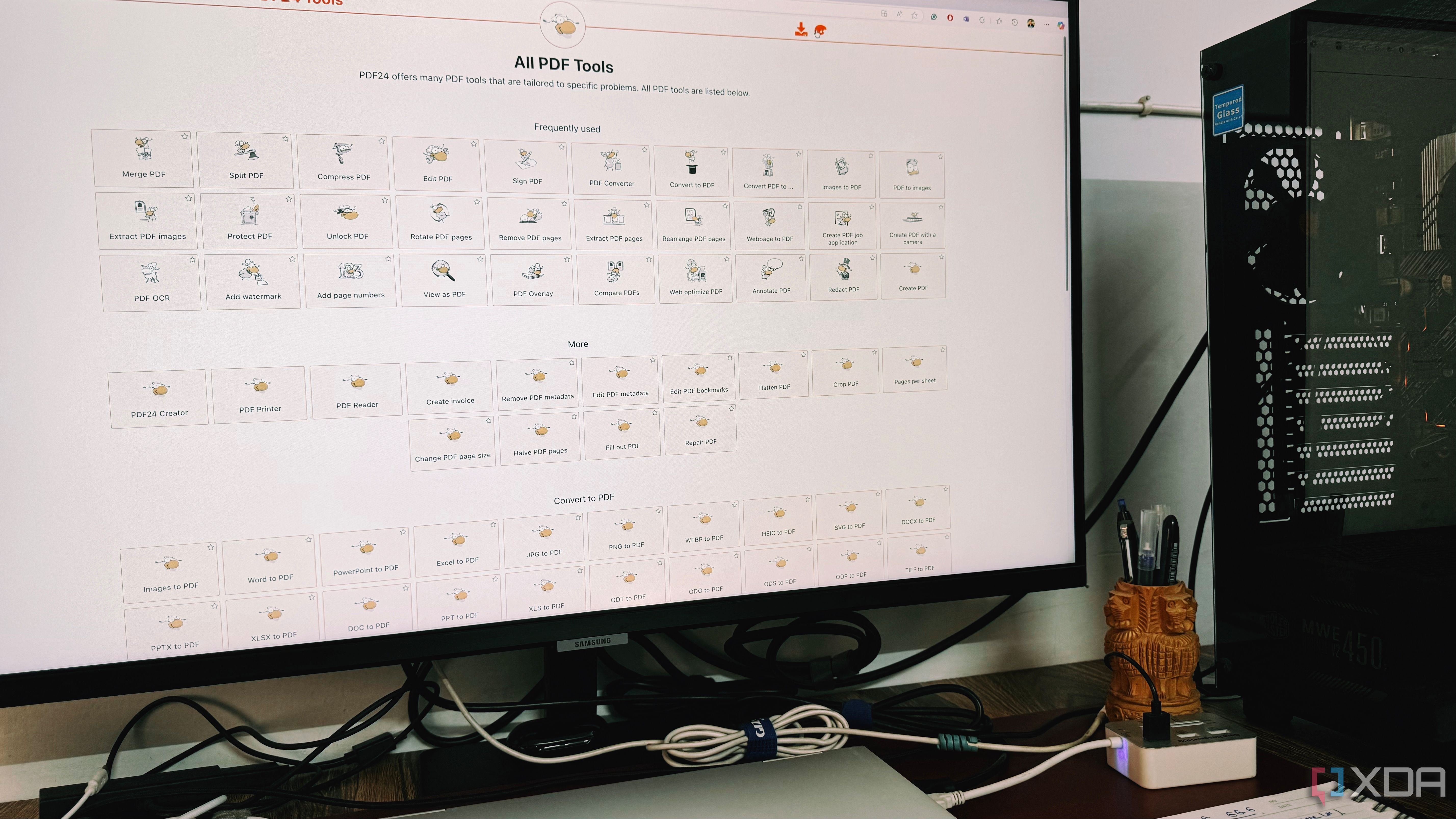 I used this free Adobe Acrobat alternative to edit all my PDF files and it ...
