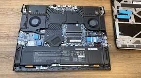 Maingear Ultima 18 under the hood.