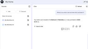 Question and answer sessions in NotebookLM