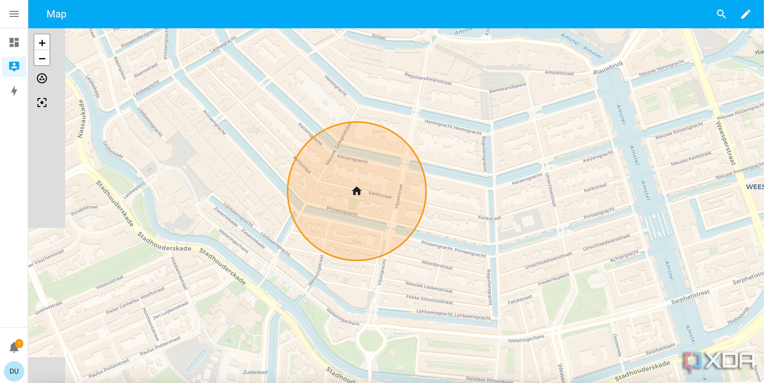 Map on home assistant