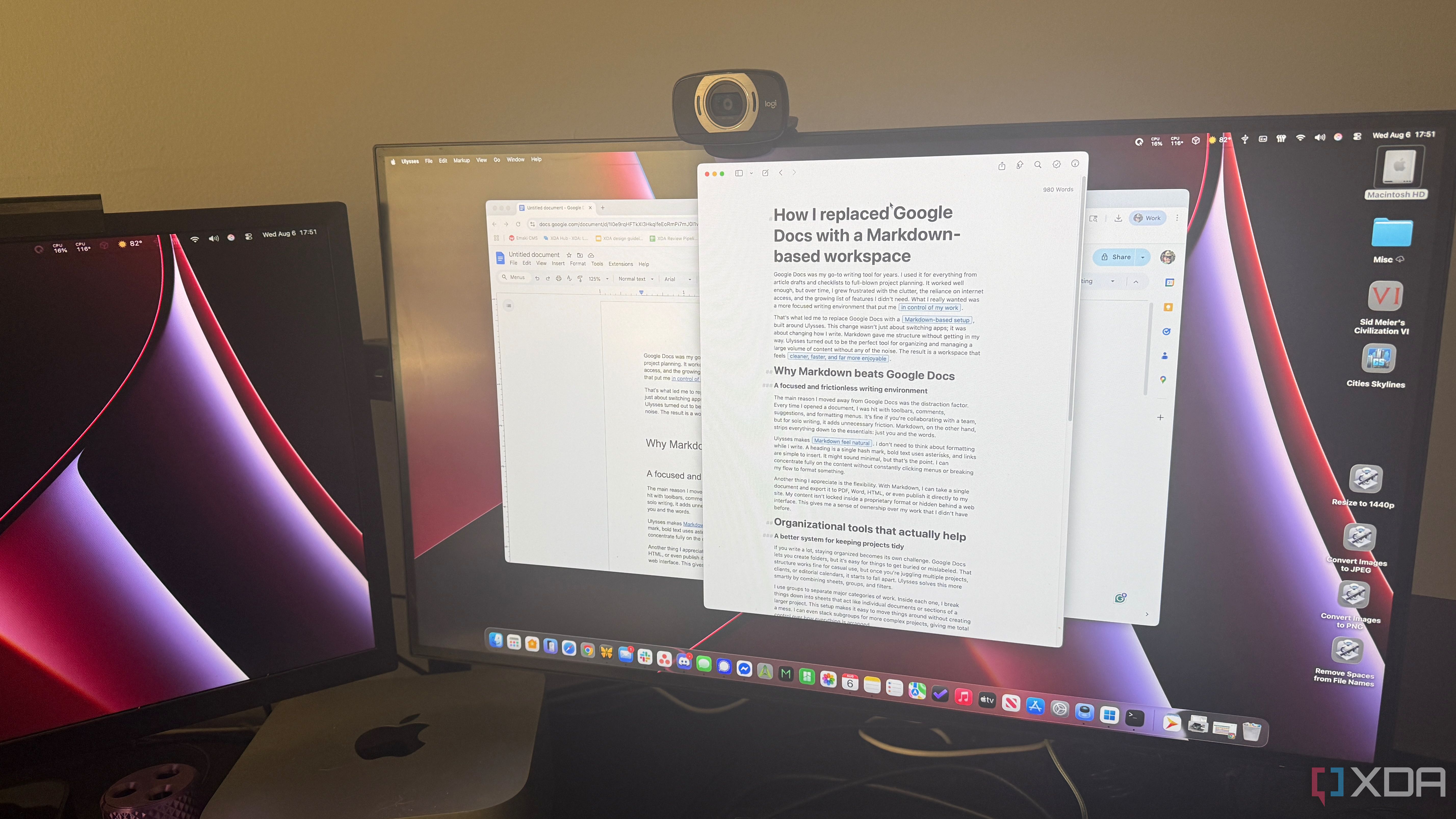 Why I ditched Google Docs for a Markdown-based writing setup